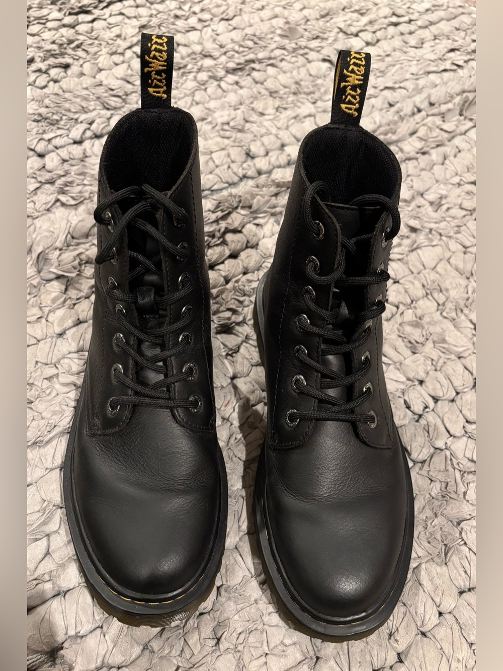 Dr. Martens Luana Black Lace-Up Boot